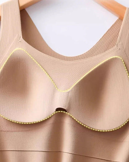 Women's Thermal Gilet with Built-In Bra