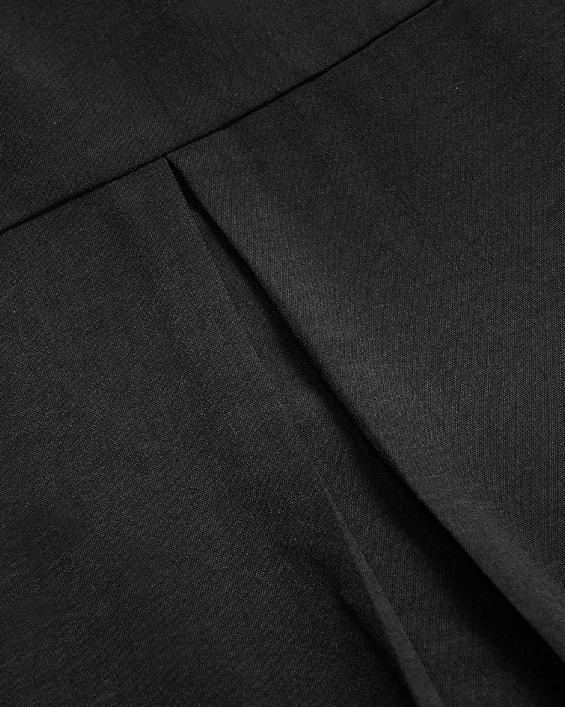 Top casual con pannelli in paillettes