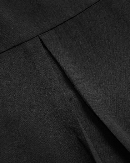 Top casual con pannelli in paillettes