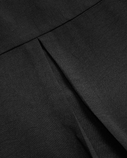 Top casual con pannelli in paillettes