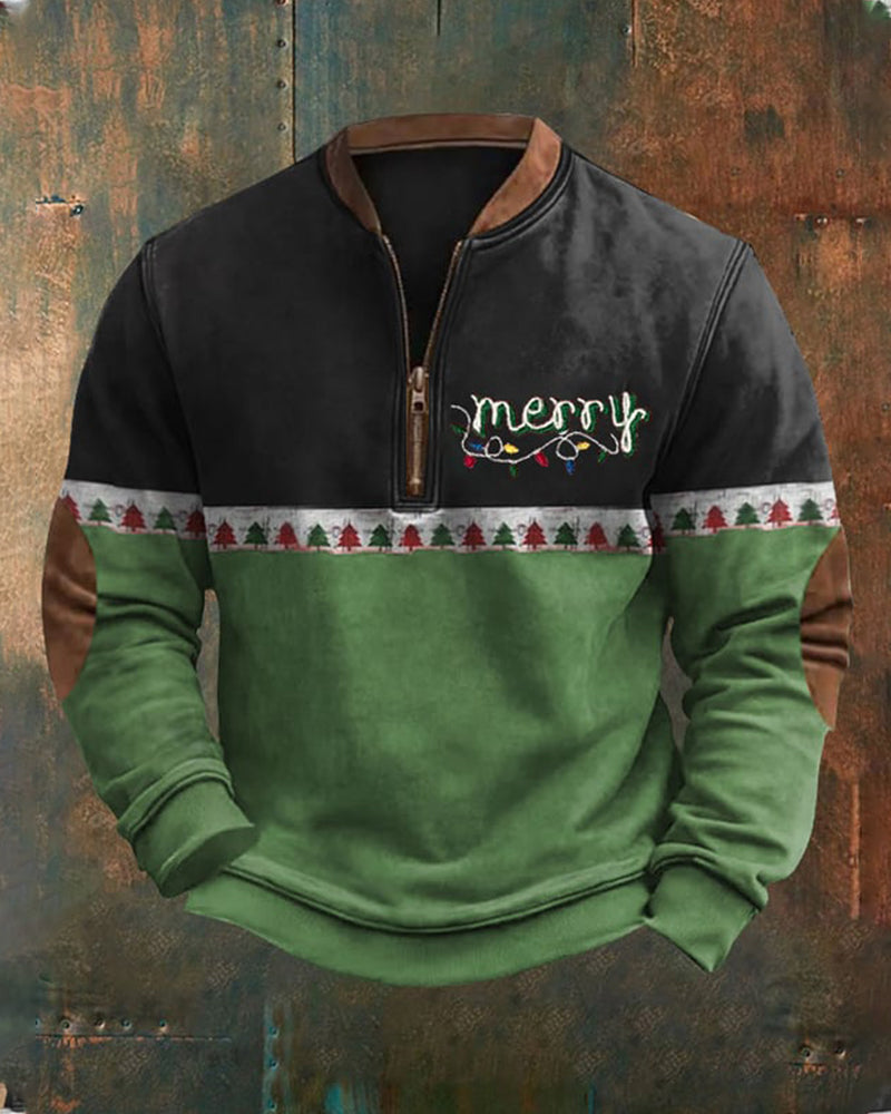 Men's Merry Christmas Casual Sweatshirt 2024 f/w christmas hoodies & sweatshirts man