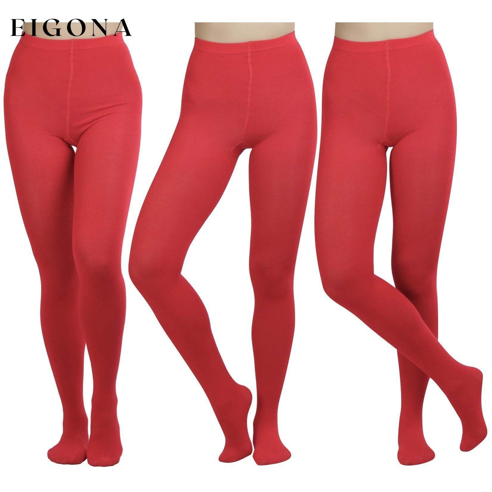 6-Pack: Women's Footed Winter Tights __stock:100 bottoms refund_fee:1800