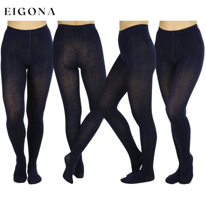 6-Pack: Women's Footed Winter Tights __stock:100 bottoms refund_fee:1800