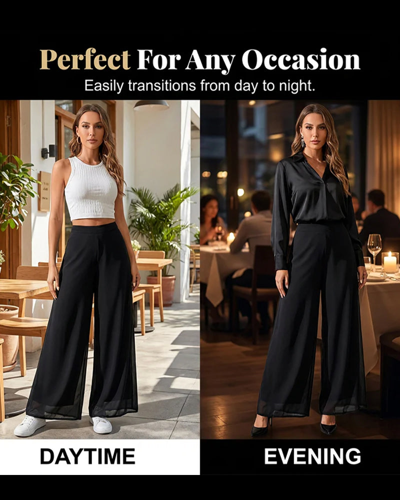 Thin Airy Relaxed Wide Leg Pant