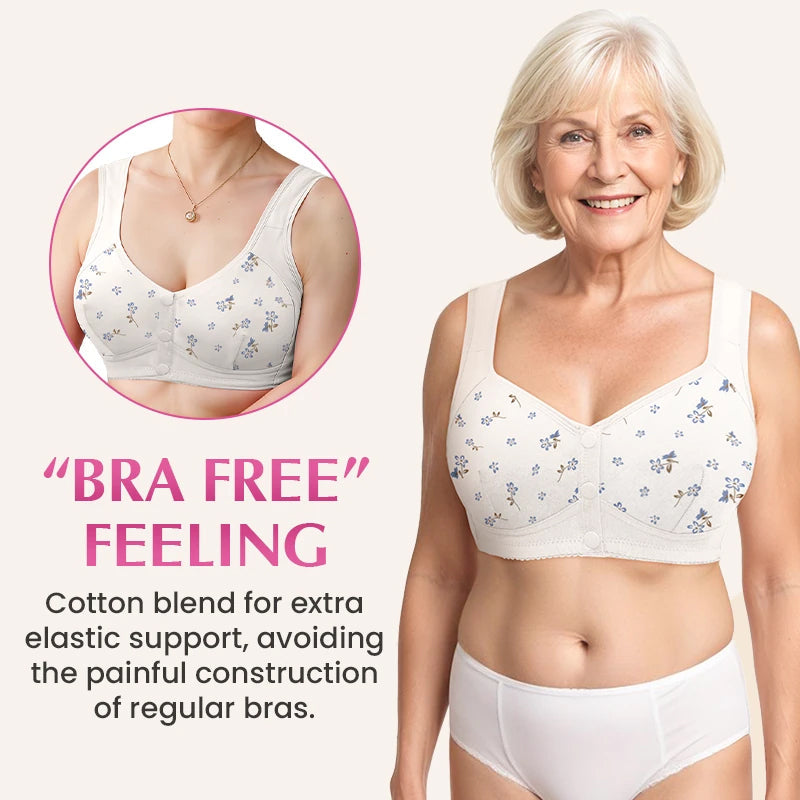 Comfortable & Convenient Front Button Bra