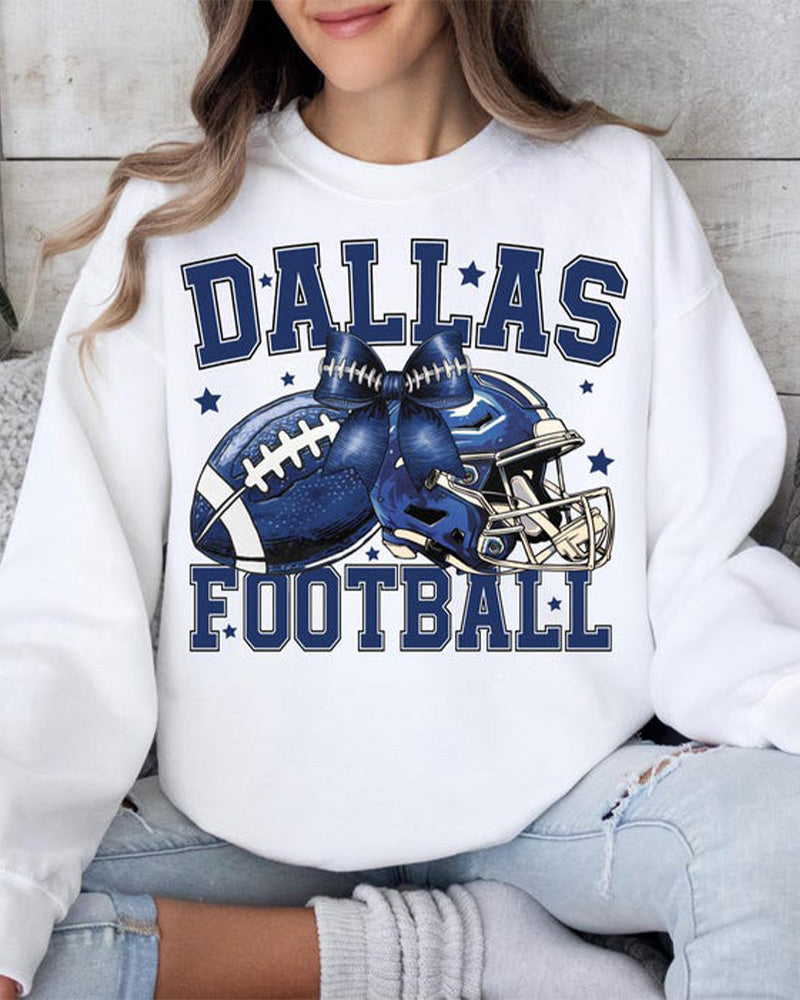 Women's American Football Coquette Bow Sweatshirts 2024 f/w Grinch NFL sweatshirts