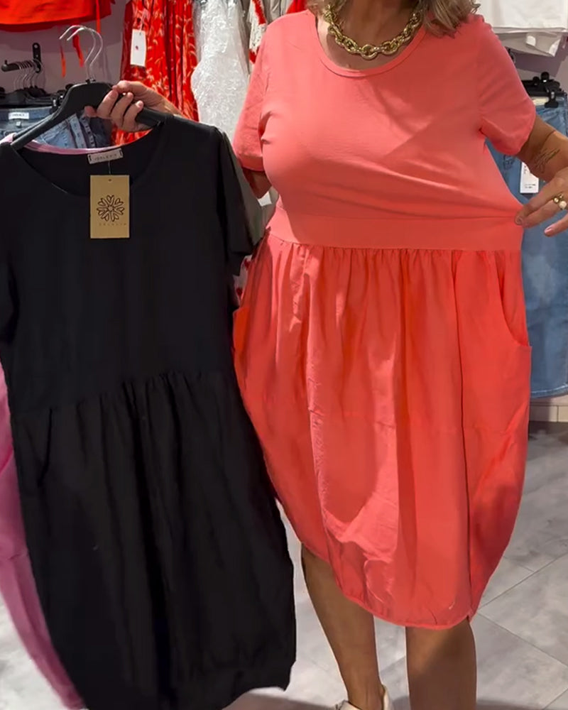 Casual Lantern Dress