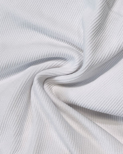 Wide Neckline Built-In Bra Top