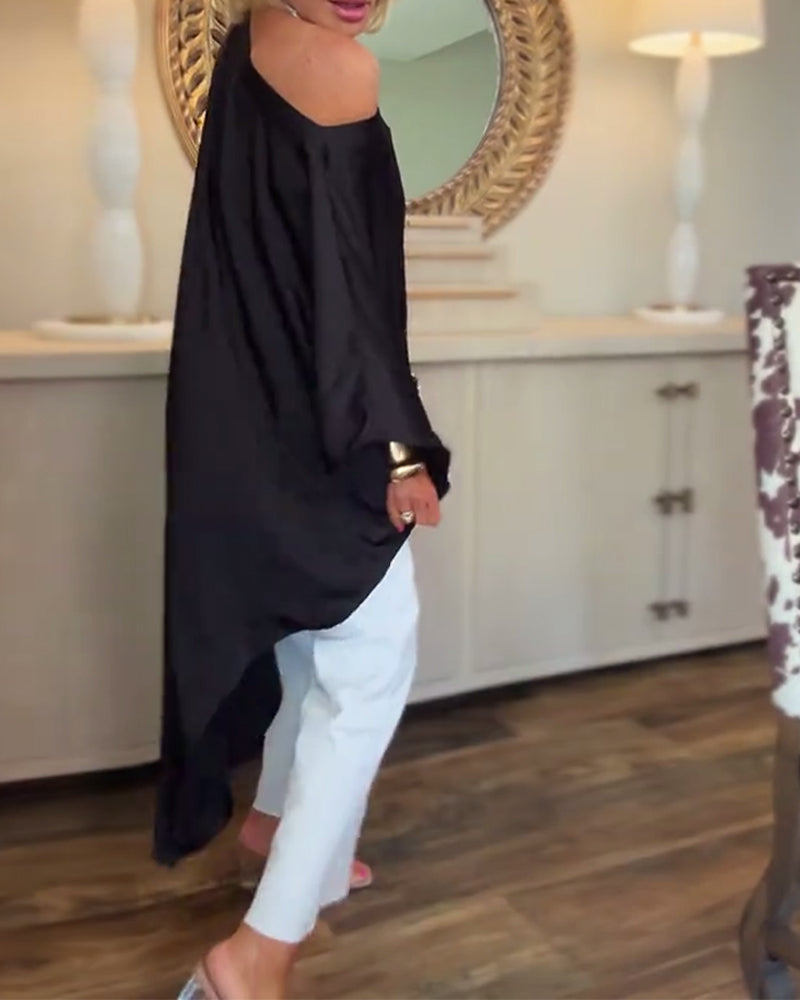Casual Fashion Irregular Loose Blouse