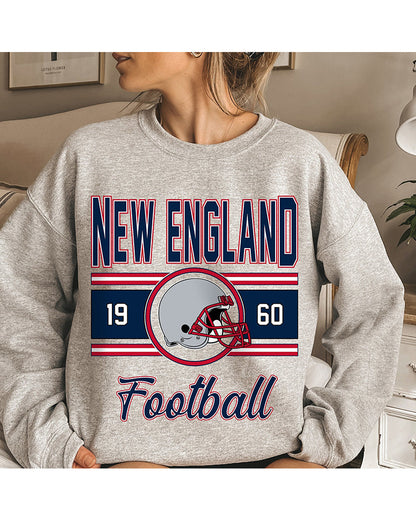 New England Vintage Sweatshirt 2024 f/w Grinch NFL sweatshirts