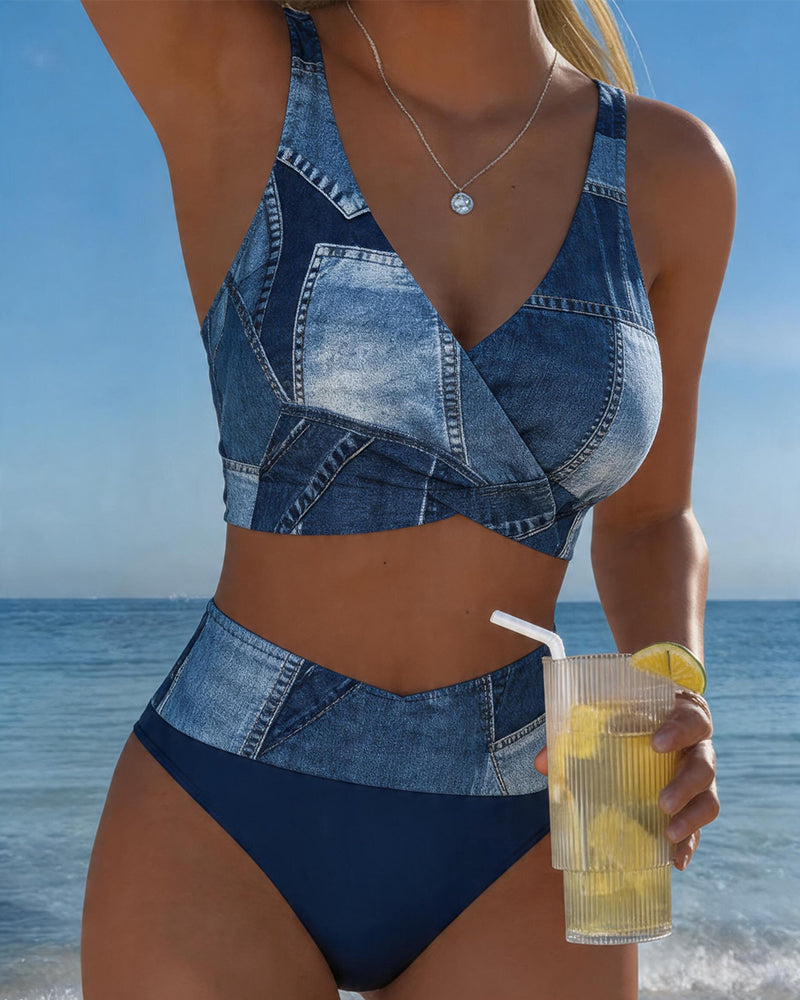 Bralette Print Bikini