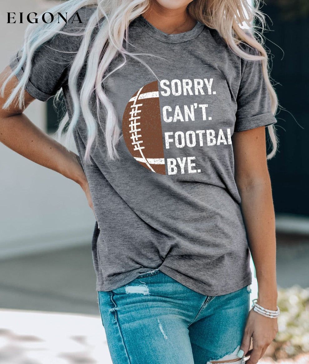 Football Graphic Short Sleeve T-Shirt clothes Ship From Overseas SYNZ trend