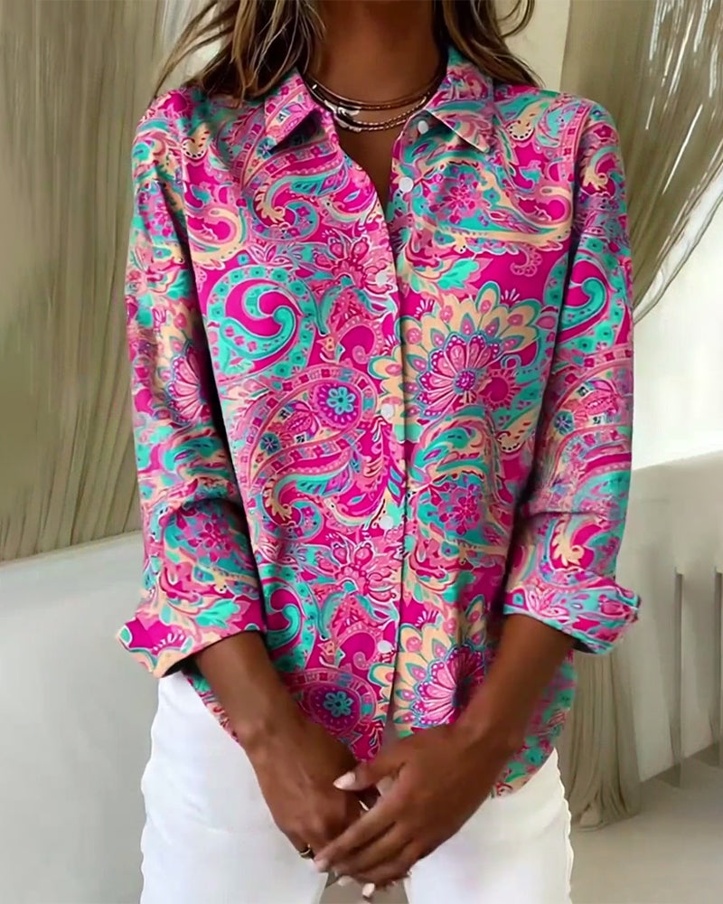 Casual Printed Fashion Shirt