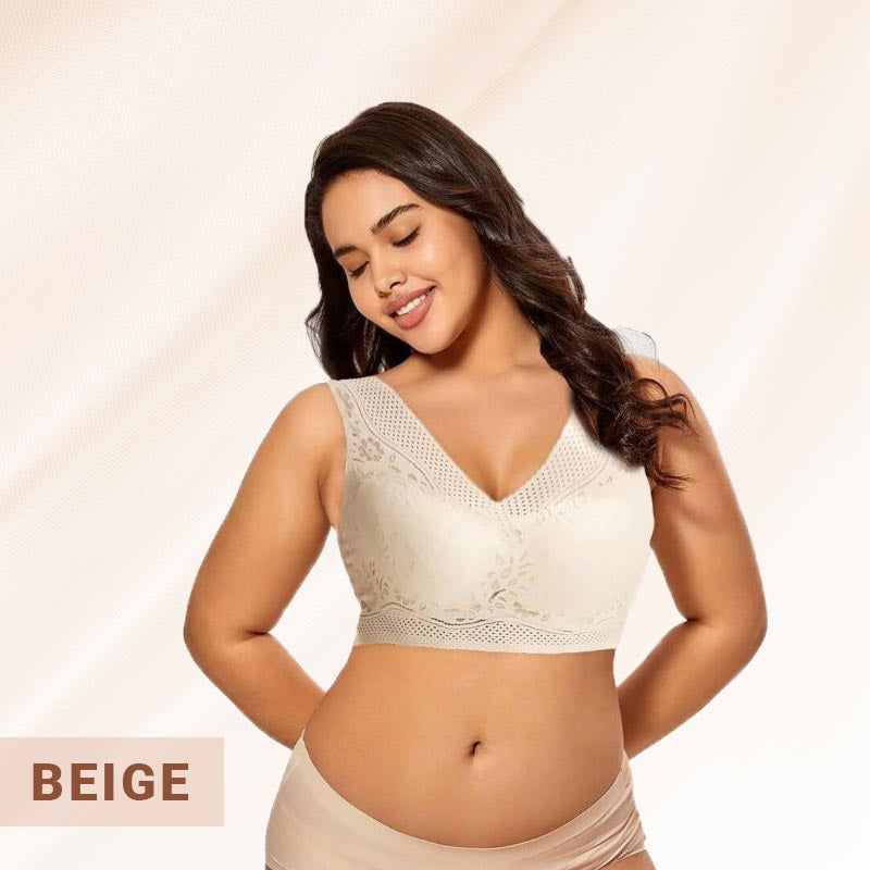 BreezyBloom - Sexy Beautiful Back Breathable Thin Bra