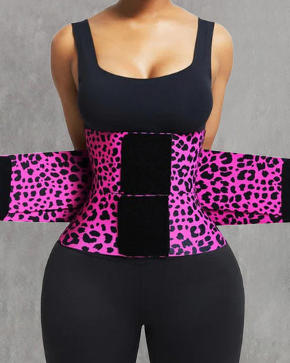 Cintura per la vita, cintura addominale, controllo della pancia, modellante per il corpo con triplo avvolgimento, per donne 