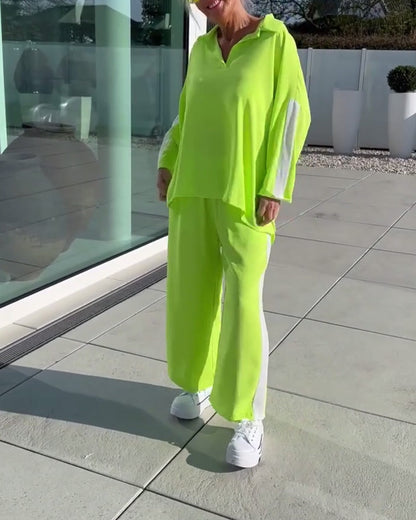 Fashion Casual Two Piece Set