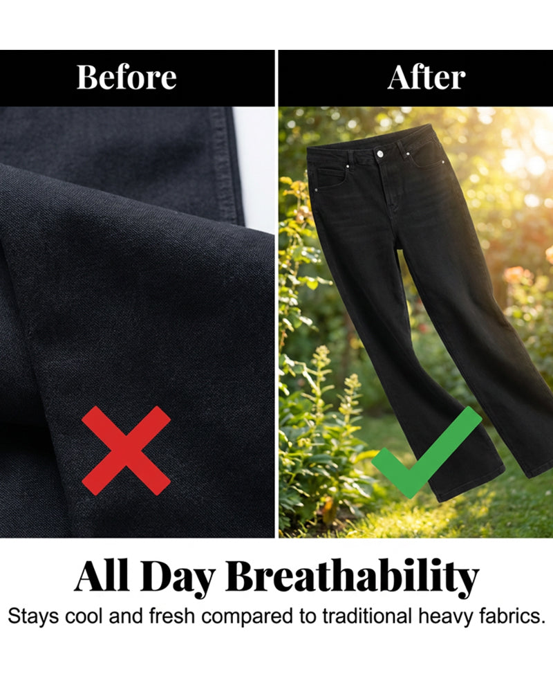 Loose Straight Leg Jeans