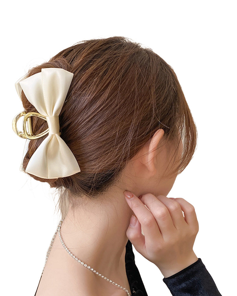 Temperament bow clip jewelry