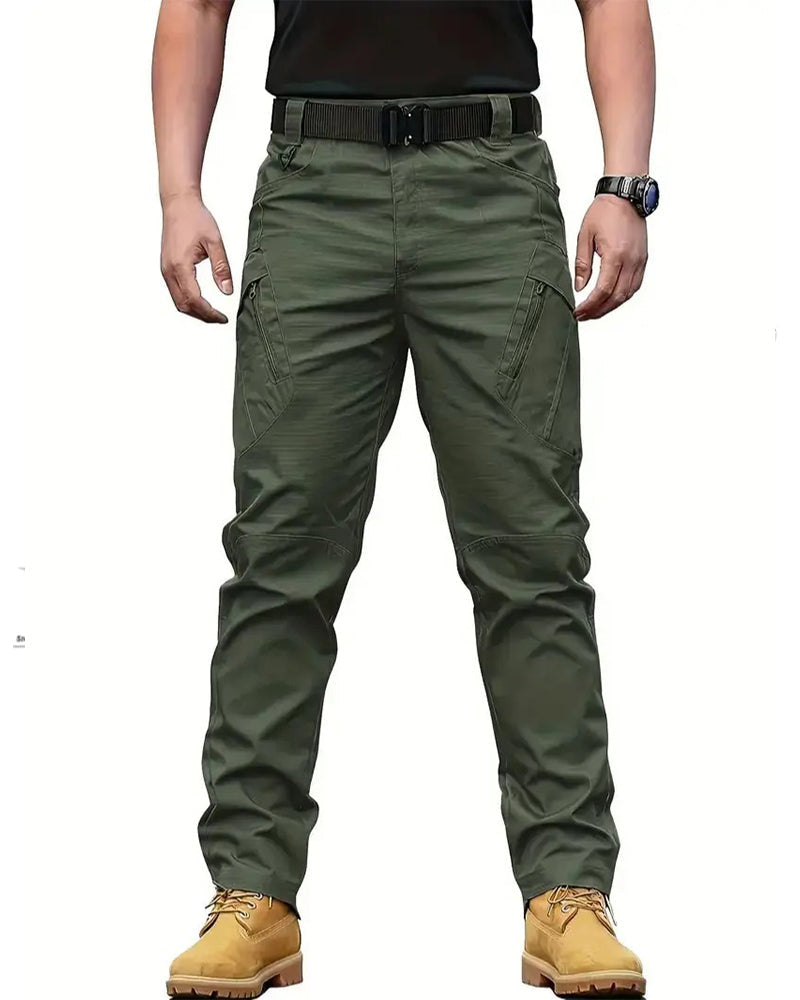 Men's Tactical Cargo Pants, Multi-Pocket Breathable Durable Work Hiking Pants