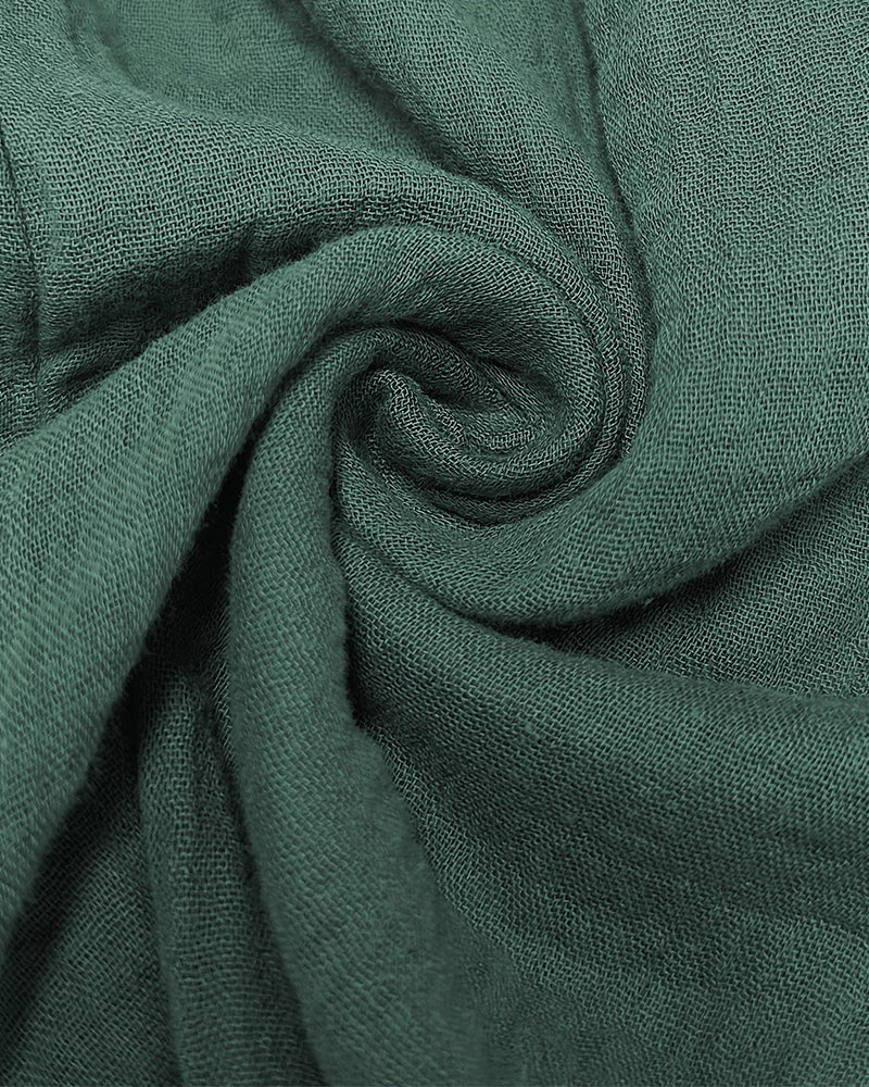 Casual Solid Color Lantern Pants