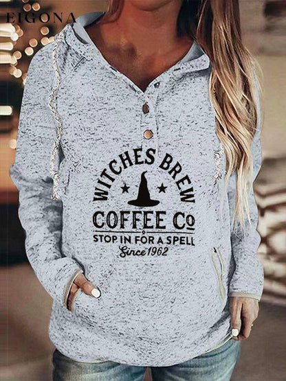 Fashion Print Long Sleeve Hoodie