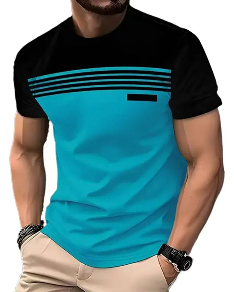 Men's Breathable Quick Dry Short Sleeve T-Shirt