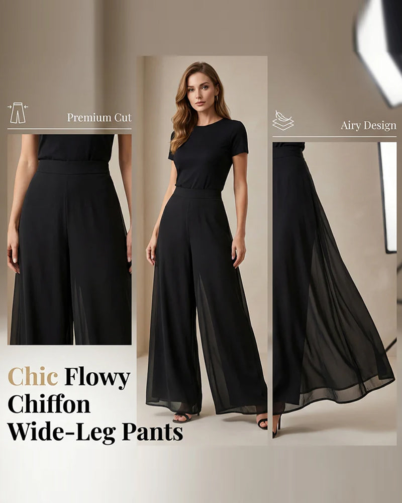 Thin Airy Relaxed Wide Leg Pant