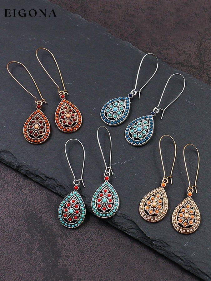 Women's Retro Ethnic Style Earrings accessories