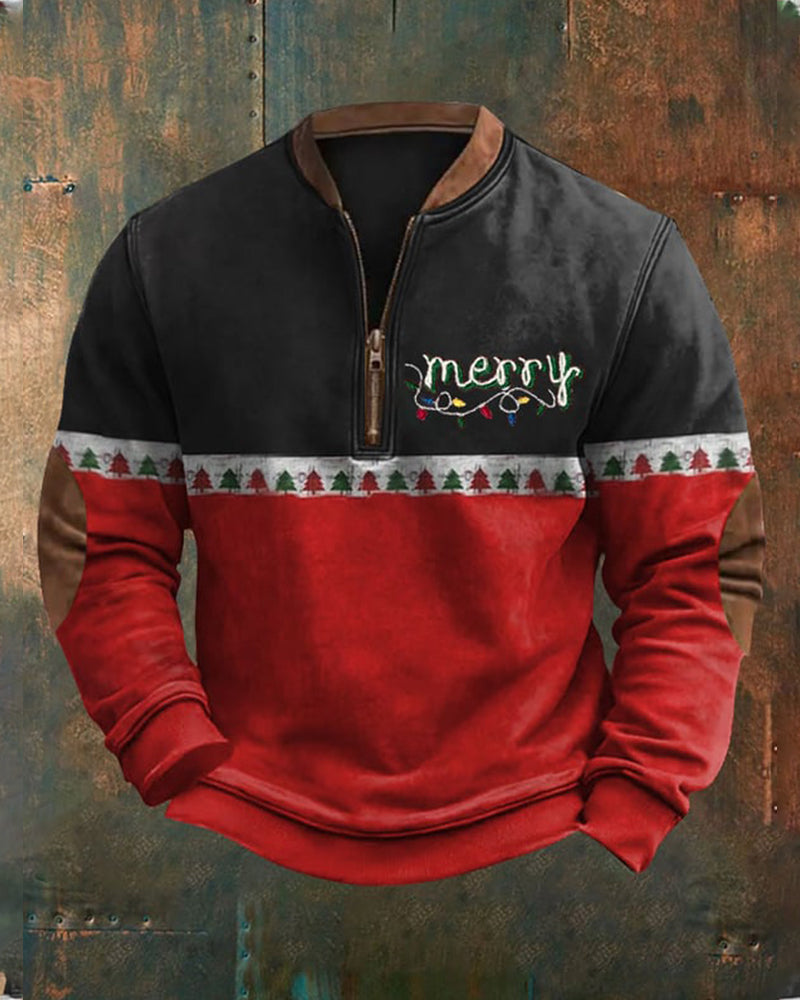 Men's Merry Christmas Casual Sweatshirt 2024 f/w christmas hoodies & sweatshirts man