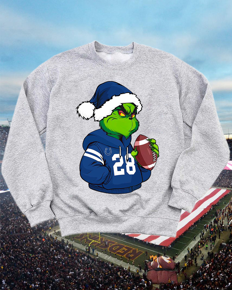 Women's Indianapolis Colts Sweatshirt 2024 f/w grinch nfl sweatshirts