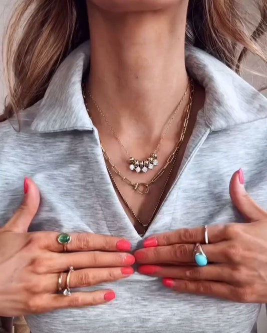 Fashion Casual Short-Sleeved Two-Piece Set