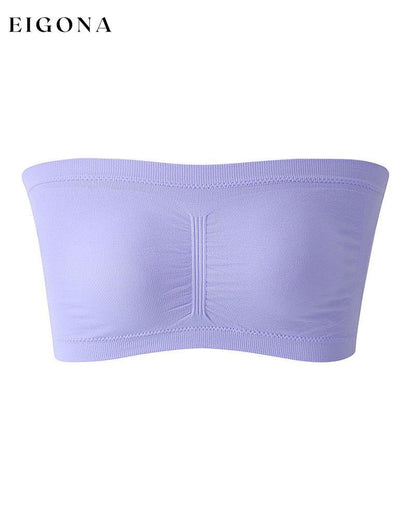 Full support seamless bandeau Purple 23BF lingerie