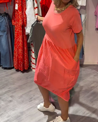 Casual Lantern Dress