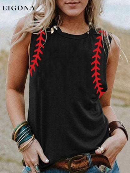 Women's Baseball Lover Casual Tank Top