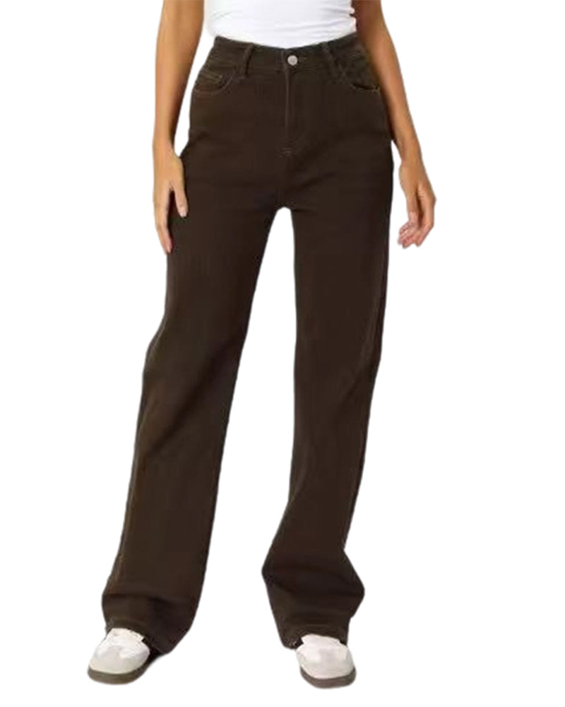 Loose Straight Leg Jeans