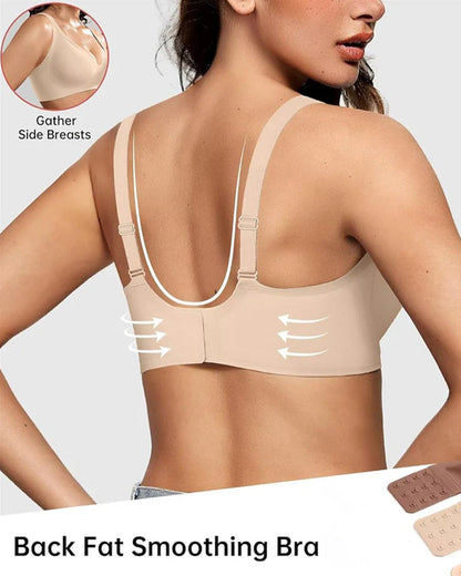 Wireless Women's Comfortable Seamless Push-up Bra