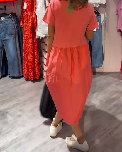 Casual Lantern Dress