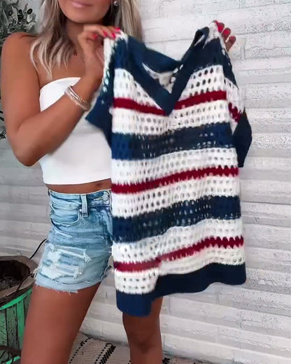 V-Neck Comfortable Casual Sweater