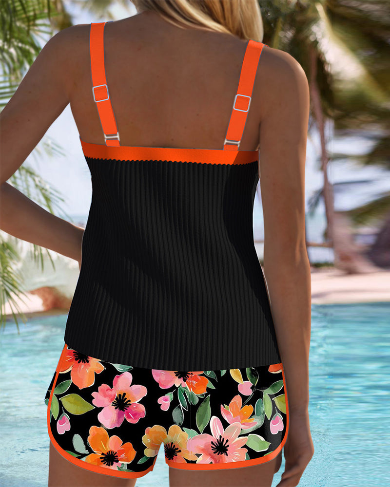Beach Pants Two-Piece Tankini