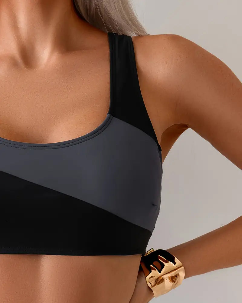 Bikini a contrasto di colore