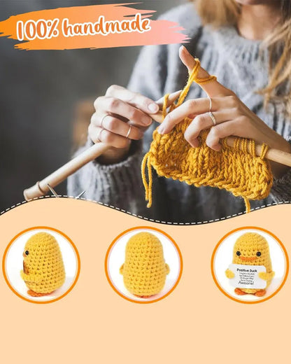 Positive Ente häkeln