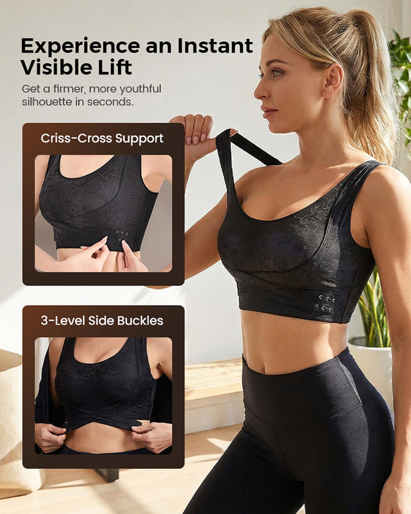 All-Day Comfort Meets Perfect Shape! Criss-Cross Lift & Sculpt Bra