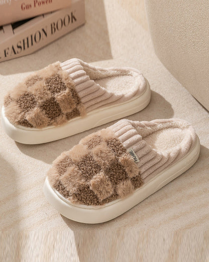 Indoor home non-slip warm slippers slippers