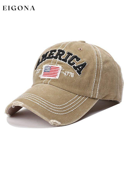 Flag With Broken Elements Peaked Cap clearance sale