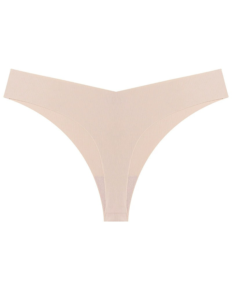 Seamless Ice Silk Thong
