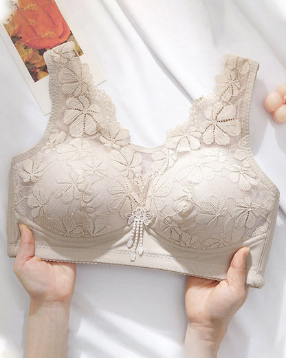 Lace And Latex Cotton Underwear