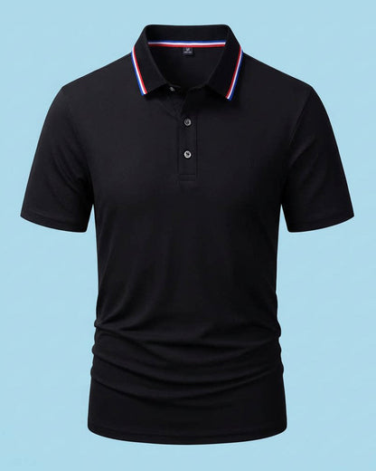Lapel Breathable Short Sleeve Shirt