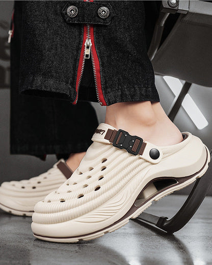 Outdoor Thick Sole Non-Slip Odor Resistant Durable Quick Drying Soft Beach Sandals