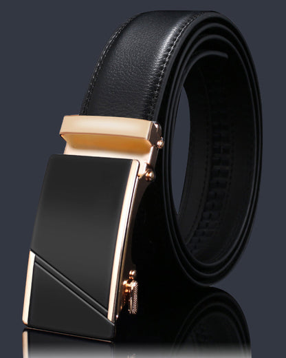 Men - Business automatic buckle belt ACCESSORIES man