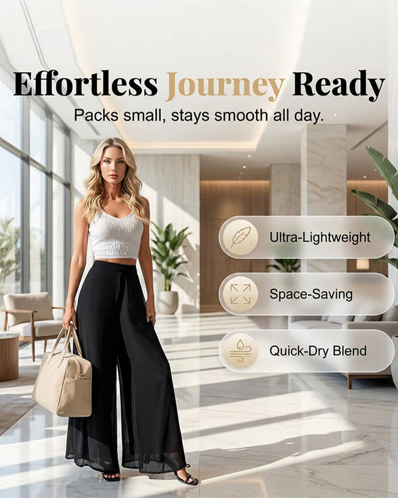 Thin Airy Relaxed Wide Leg Pant